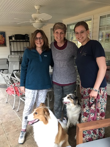 Artie's Owner, Sheila Kern w/ Philpotts and Kyla
